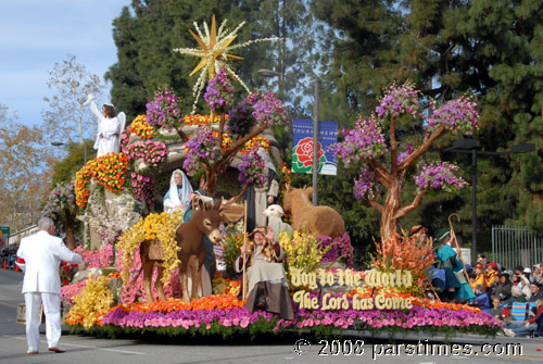 Lutheran Hour float 'Joy to the World' - Pasadena (January 1, 2008) - by QH
