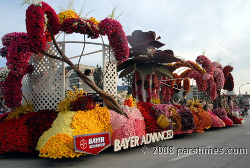 Bayer Advanced Float winner of the Rose Parade Trophy - Pasadena (January 1, 2008) - by QH