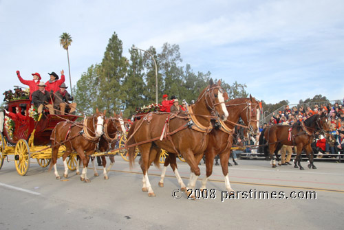 The Wells fargo Float  - Pasadena (January 1, 2008) - by QH