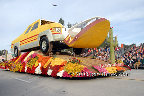 The Passport To The Future float - Pasadena (January 1, 2008) - by QH