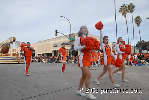 University of Illinois cheerleaders  - Pasadena (January 1, 2008) - by QH