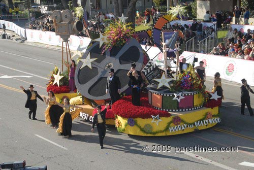 West Covina Rose Float Foundation - Hooray for Hollywood (January 1, 2009)- by QH