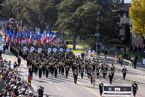 The Conroe High School Marching Band from Conroe Texas - Pasadena (January 1, 2010) - by QH