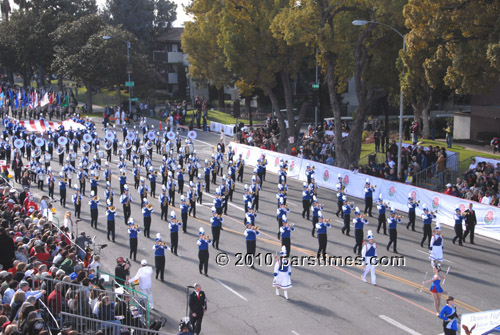 Danvers High School Falcon Marching Band - Pasadena (January 1, 2010) - by QH