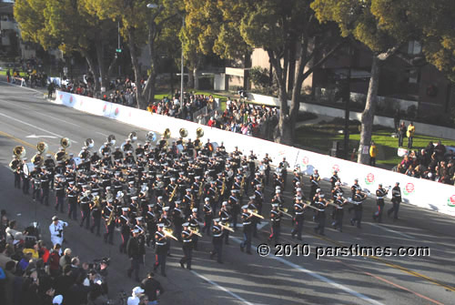 United States Marine Corps West Coast Composite Band - Pasadena (January 1, 2010) - by QH