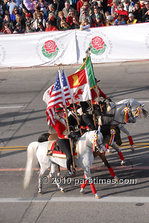 Amigos de Anza Equestrian Drill Team - Pasadena (January 1, 2010) - by QH