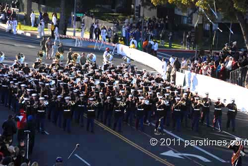 United States Marines Corps West Coast Composite Band  - Pasadena (January 1, 2011) - by QH
