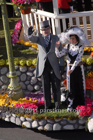 Downey Rose Float Association  (January 1, 2011) - by QH