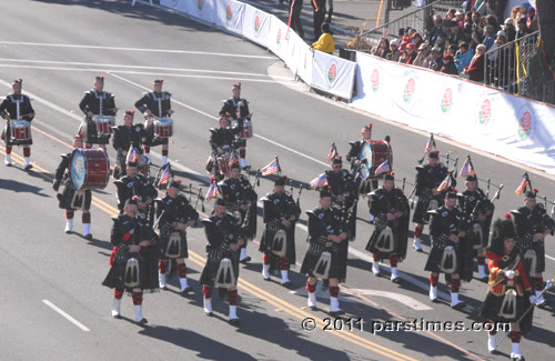 The Pipes & Drums of CA Prof. Firefighters - Sacramento, CA (January 1, 2011) - by QH