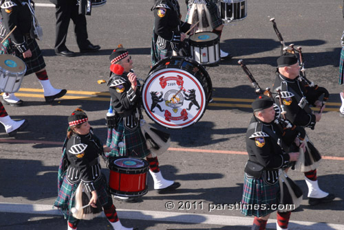 The Pipes & Drums of CA Prof. Firefighters (January 1, 2011) - by QH