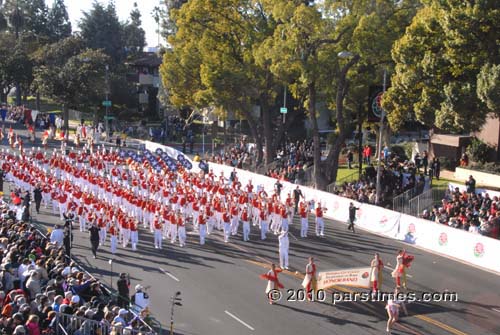 Pasadena City College Honor Band & Herald Trumpets    - Pasadena (January 1, 2011) - by QH