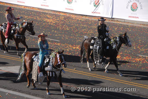 Cowgirls Historical Foundation - Pasadena (January 2, 2012) - by QH
