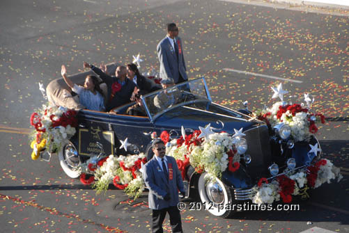  Tournament of Roses Grand Marshal JR Martinez - Pasadena (January 2, 2012) - by QH