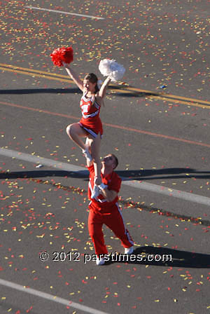University of Wisconcin Cheerleaders (January 2, 2012) - by QH