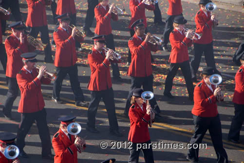 The Salvation Army Tournament of Roses Band  - Pasadena (January 2, 2012) - by QH