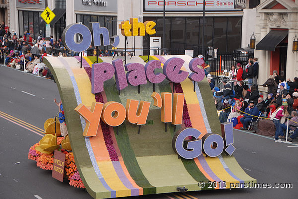 Tournament of Roses Parade: Oh, the Places You'll Go! - Pasadena (January 1, 2013) - by QH