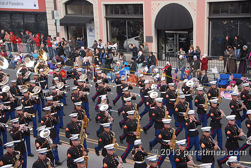 U.S. Marine Corps West Coast Composite Band - Pasadena (January 1, 2013) - by QH