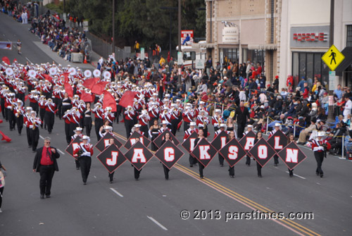 Jackson Memorial HS Jaguar Band ? Jackson, NJ - Pasadena (January 1, 2013) - by QH