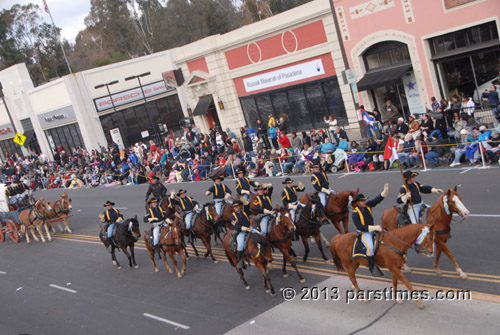 1st Cavalry Division Horse Cavalry Detachment - Pasadena (January 1, 2013) - by QH
