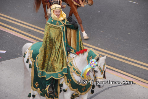 Costumed Arabians Region One - Pasadena (January 1, 2013) - by QH