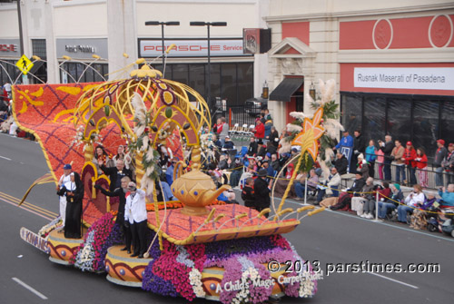 Kiwanis International Float ? A Child's Magic Carpet Ride! - Pasadena (January 1, 2013) - by QH