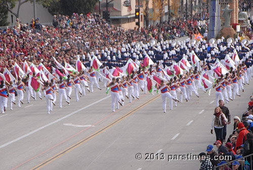 Lafayette Band 'Pride of the Bluegrass' - Pasadena (January 1, 2013) - by QH