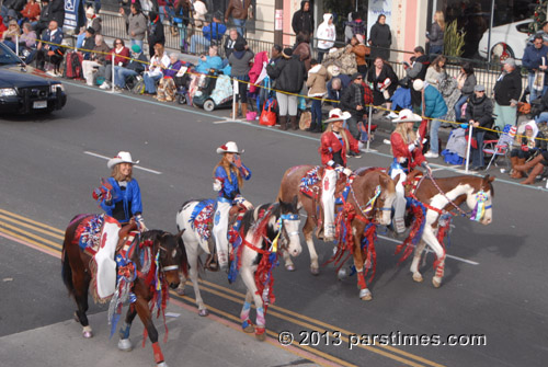 All American Cowgirl Chicks - Pasadena (January 1, 2013) - by QH