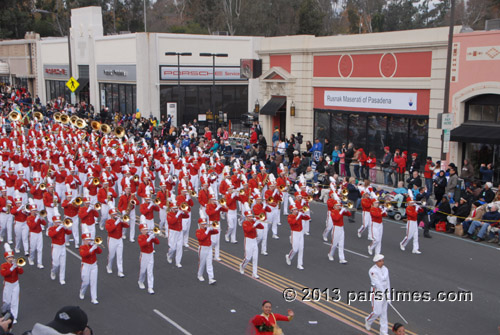 Pasadena City College - TofR Honor Band ? Pasadena, CA - Pasadena (January 1, 2013) - by QH