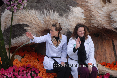The Nurses' Float - Pasadena (January 1, 2013) - by QH