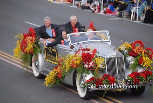 The 2013 Rose Bowl Hall of fame inductees - Pasadena (January 1, 2013) - by QH