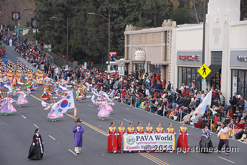 PAVA World Korean Traditional Marching Band - Pasadena (January 1, 2013) - by QH