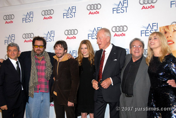 Cast & Crew of Le Scaphandre et le papillon - AFI Fest (November 8, 2007)- by QH