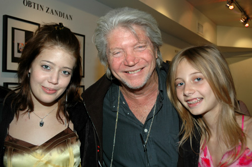 Artists Alexa & Vanessa Dubasso with their father (March 18, 2006)  by QH
