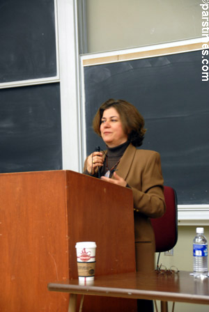 Dr. Nayereh Tohidi introduced Shahriar Mandanipour, UCLA (November 26, 2006)  - by QH