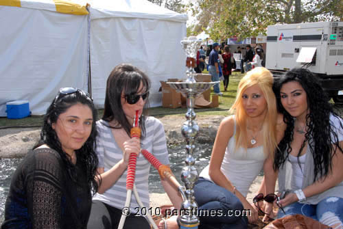Women Smoking the Hookah (April 4, 2010) - by QH