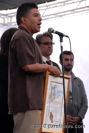 Councilmember Tony Cardenas (April 4, 2010) - by QH