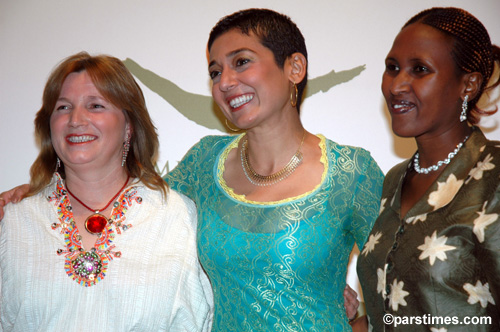 Hamide Latifah, Zainab Salbi, Berra Kabarungi - Beverly Hills,  November 19, 2005- by QH