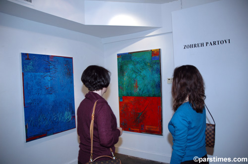 Zohreh Partovi Exhibit, Seyhoun Gallery (January 7, 2006) - by QH