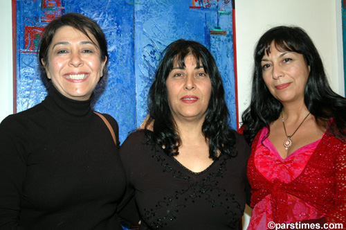 Ziba Shirazi, Zohreh Partovi & Sister, Seyhoun Gallery (January 7, 2006) - by QH