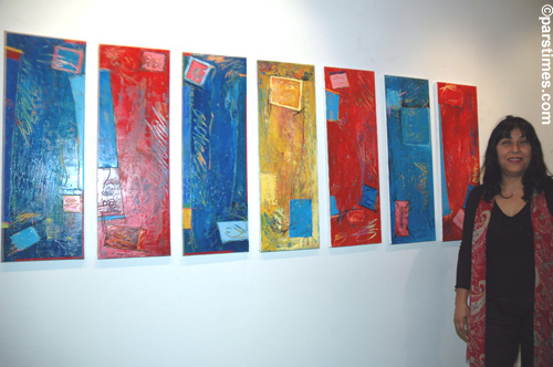 Zohreh Partovi, Seyhoun Gallery (January 7, 2006) - by QH