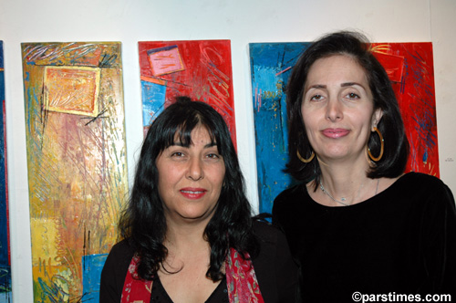 Zohreh Partovi & Maryam Seyhoun, Seyhoun Gallery (January 7, 2006) - by QH
