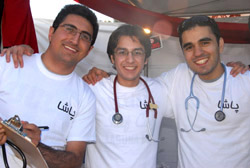 Members of Persian American Society for health Advancment (PASHA) Fall 2007 - by QH