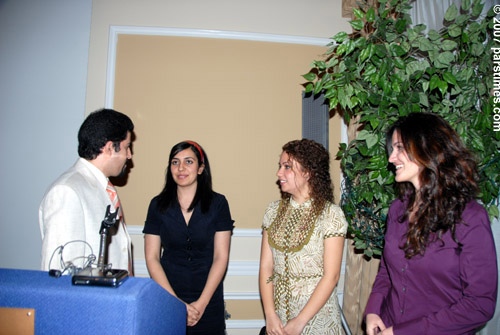 Dr. Kamiar Alaei & Sarvenaz Nouri, Atieh Novin, Narges Alipanah (January 9, 2007) - by QH