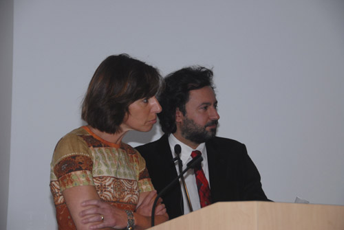Dr. Jennifer Rose & Dr. Touraj Daryaee (March 8, 2008) - by QH