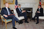 U.S. Secretary of State John Kerry  Meets With British Prime Minister Cameron, Foreign Secretary Hague in London - USDOS (March 14, 2014