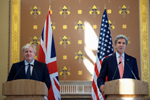 Secretary Kerry & British Foreign Secretary Boris Johnson - USDOS Photo - July 19, 2016