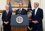 President Barack Obama announces the nomination of Sen. John Kerry - Dec. 21, 2012, White House Photo