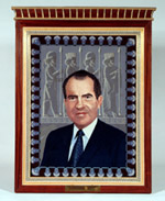 
Tapestry Portrait of President Nixon