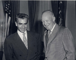 President Eisenhower and Mohammad Reza Pahlavi, December 13, 1954 - Eisenhower Library