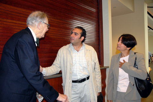 Dr. Richard Nelson Frye, Dr. Rahim Shayegan, Haleh Emrani (April 21, 2007) - by QH